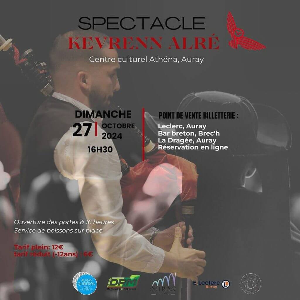 Affiche du spectacle de la Kevrenn Alré